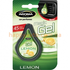 Ароматизатор в авто Aroma Car Magic Gel 10g - LEMON Ароматизатор в авто Aroma Car Magic Gel 10g - LEMON